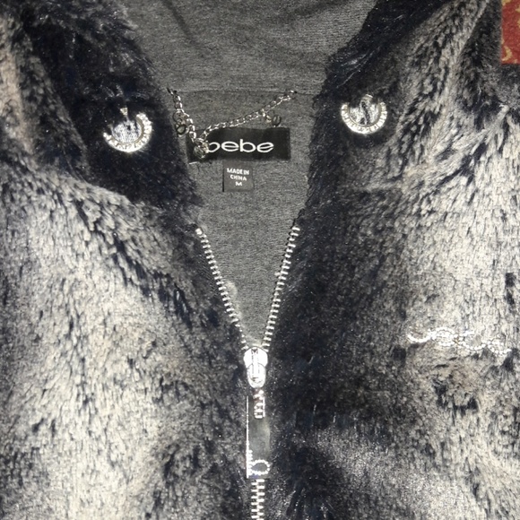 -Gifted-Bebe FAUX Fur Hooded Jacket - Picture 2 of 7